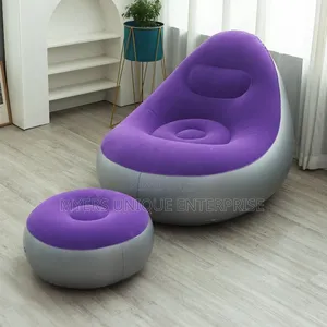 Quality Inflatable Sofa Chair With Leg Rest& Pump For Free