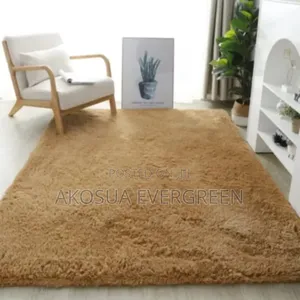 Beautiful Brown Fluffy Carpet