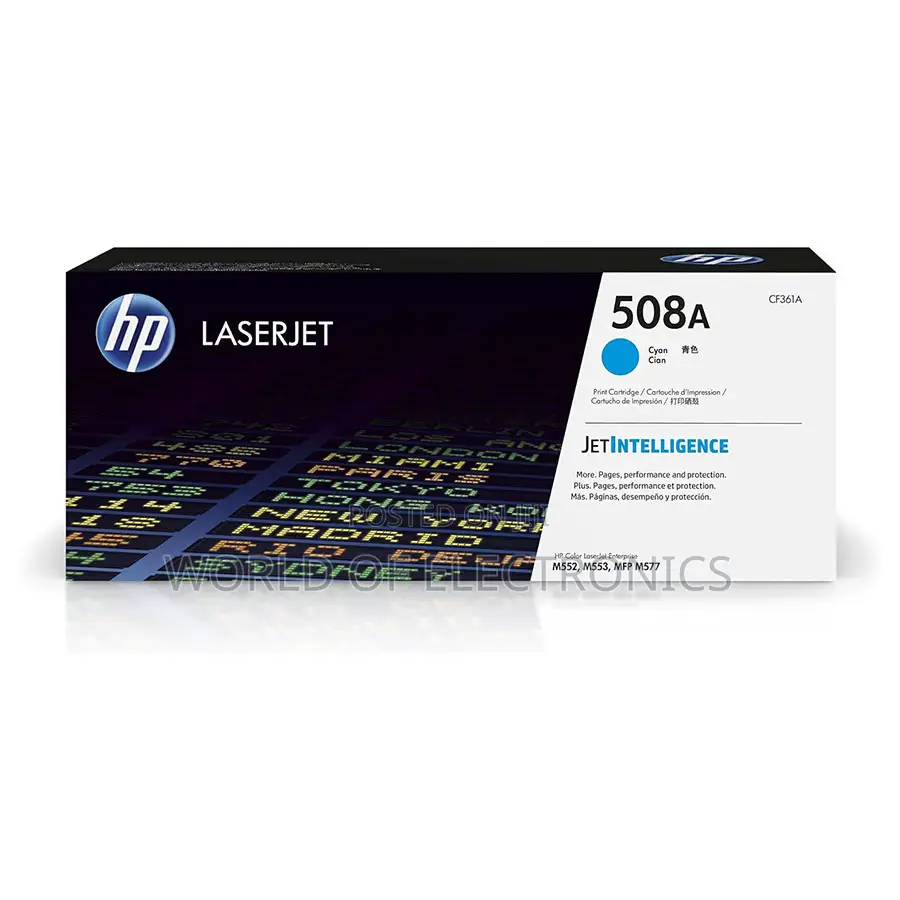 Hp Original Toner Cf361a (508a) Cyan