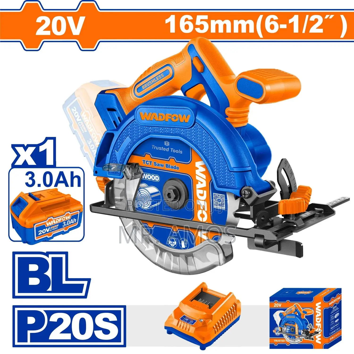 6-1/2" Cordless Circular Saw - Wlwp5521