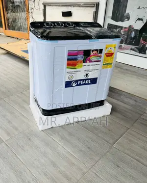 2025 Model Pearl 7kg Semi-Automatic Washing Machine.