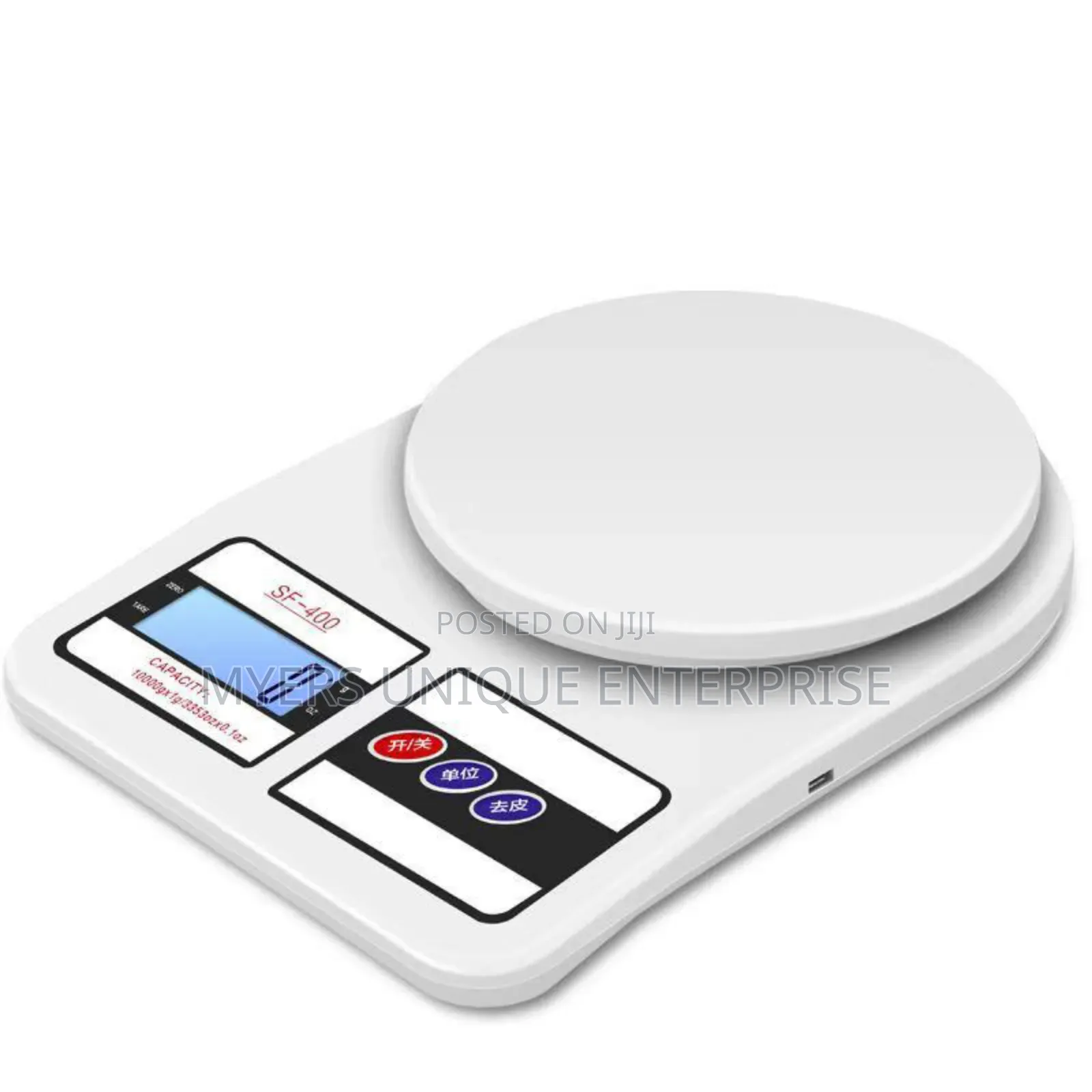 Portable Kitchen Electric Weighing Scale for Foodstuffs