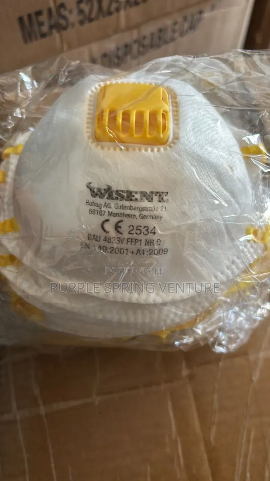 Ffp1 Nose Mask With Valve