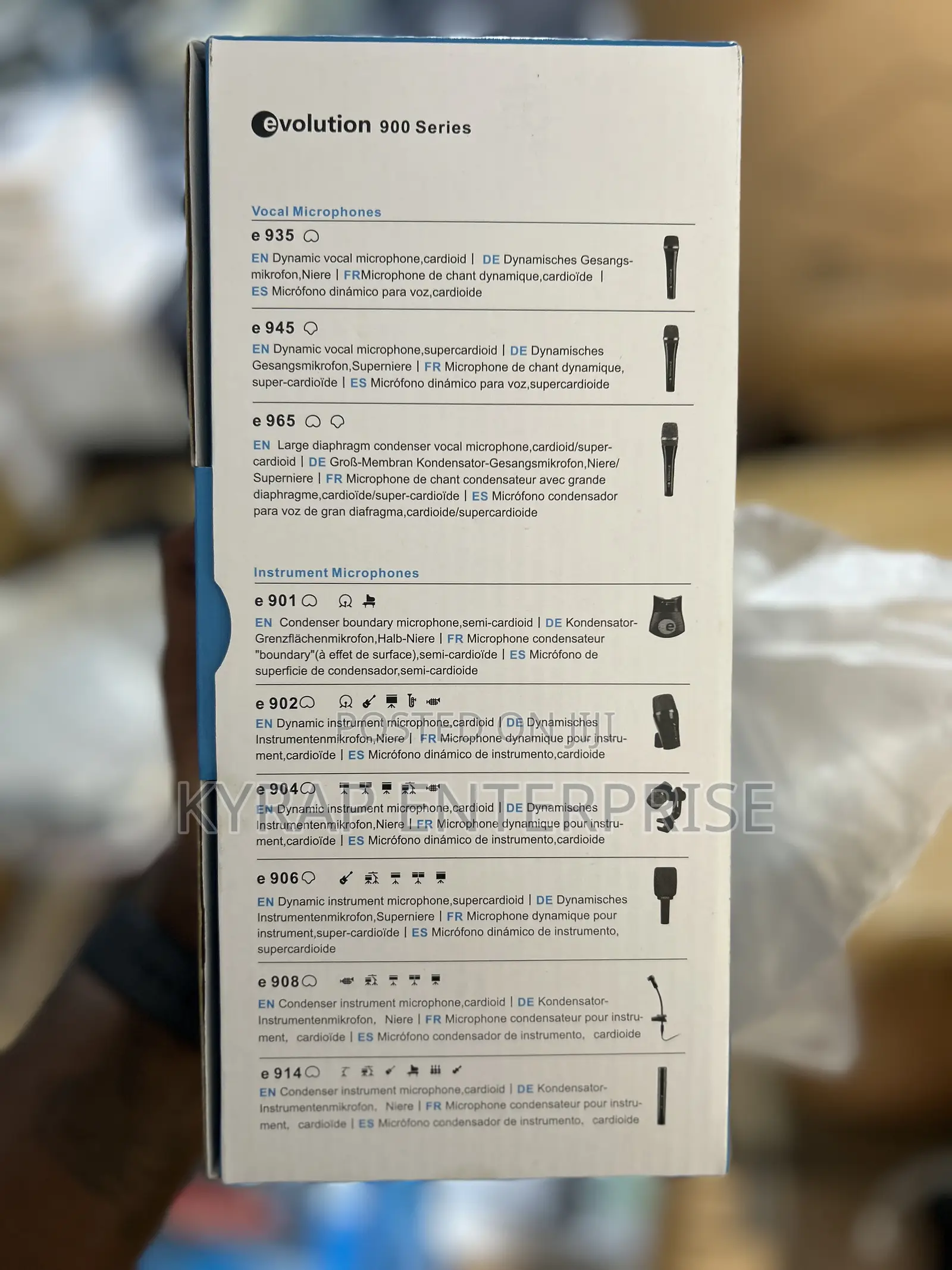 Sennheiser E908 Saxophone Mic