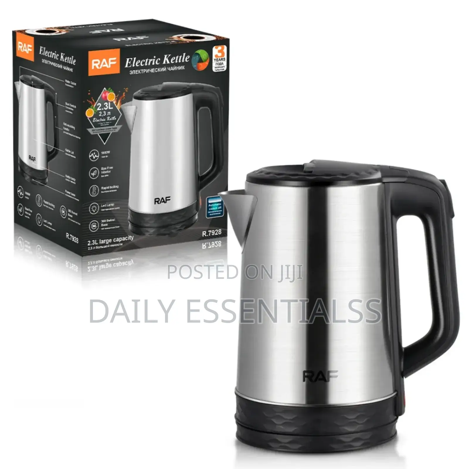 Raf Electric Kettle 2.3l