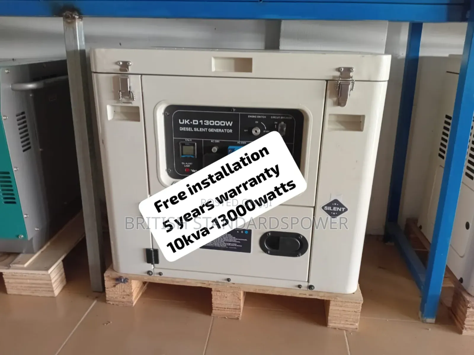 Stable Energy Supply 10kva Silent Diesel Generator
