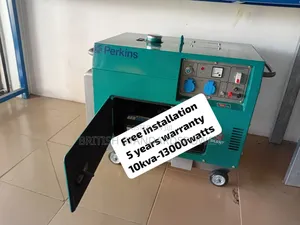 Safeguarded 10kva Perkins Silent Diesel Generator
