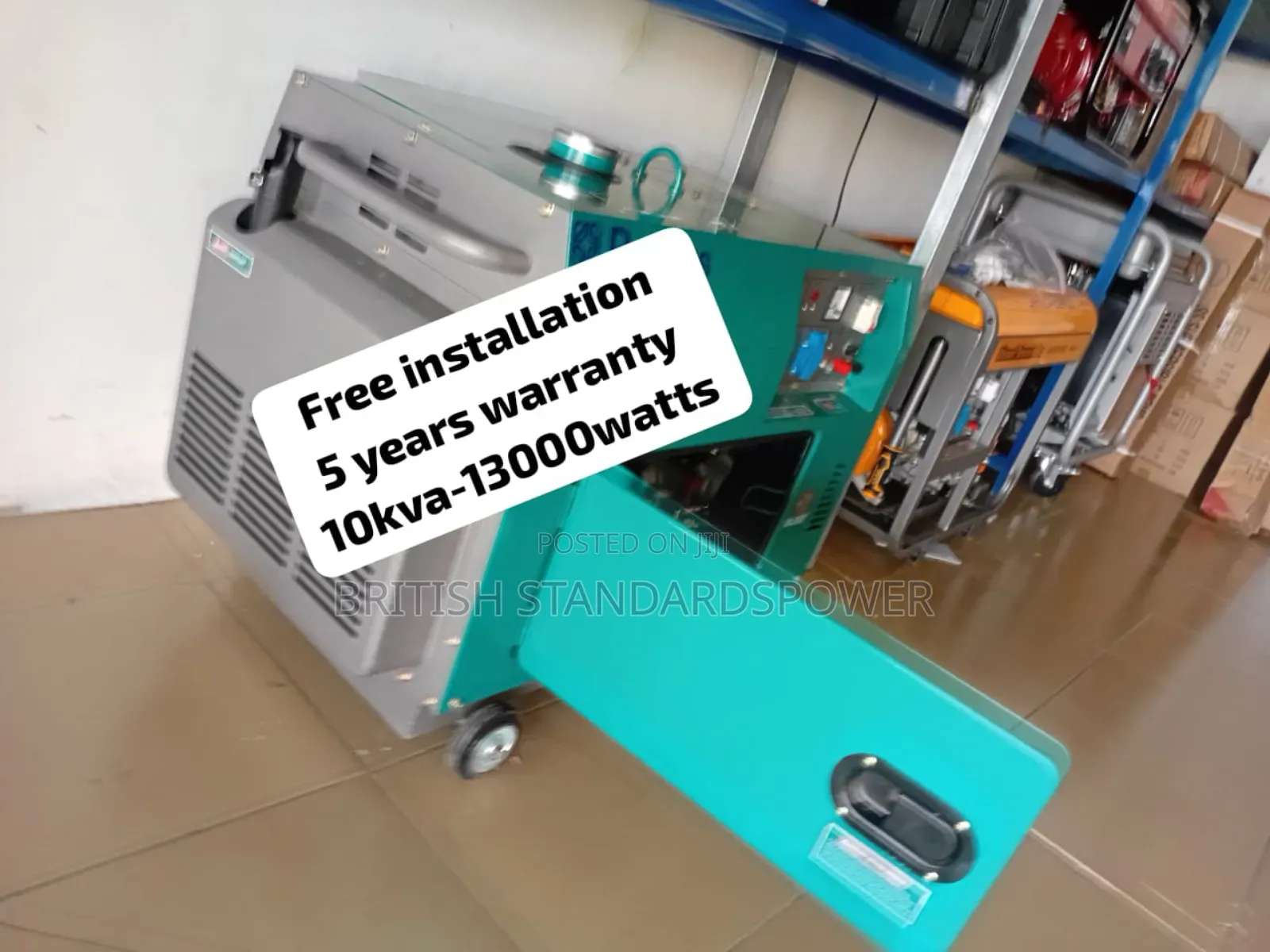 Regulated Power 10kva Silent Diesel Generator