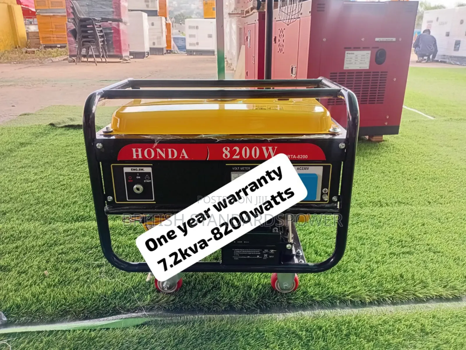 Surge Protection 7.2kva Petrol Generator