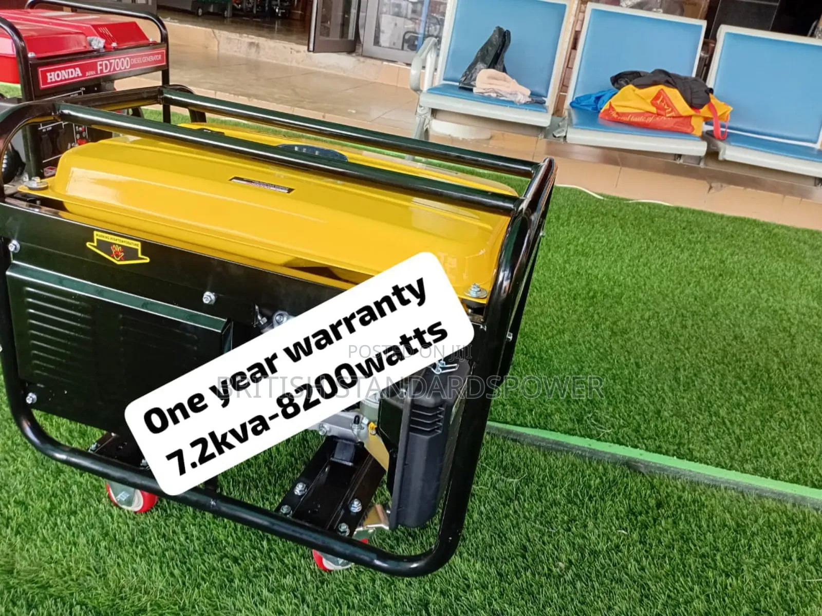 Always on Power 7.2kva Petrol Generator