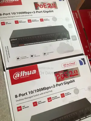Dahua Desktop Managed Switch With 8 Port-Poe