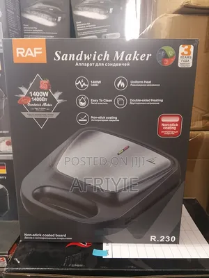 Raf 8 Slice Non Stick Bread Toaster