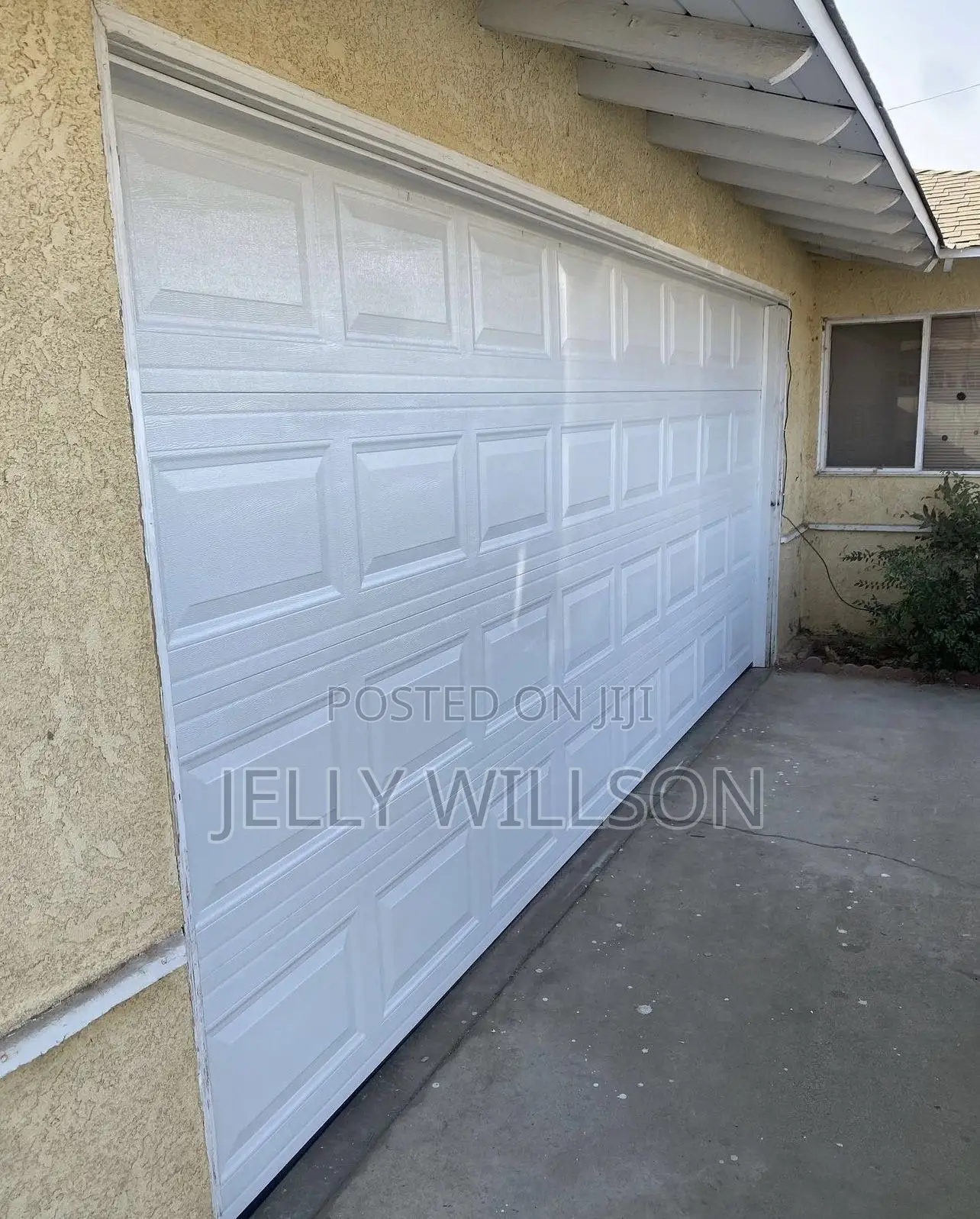 16 Feet X 8 Feet Garage Door White