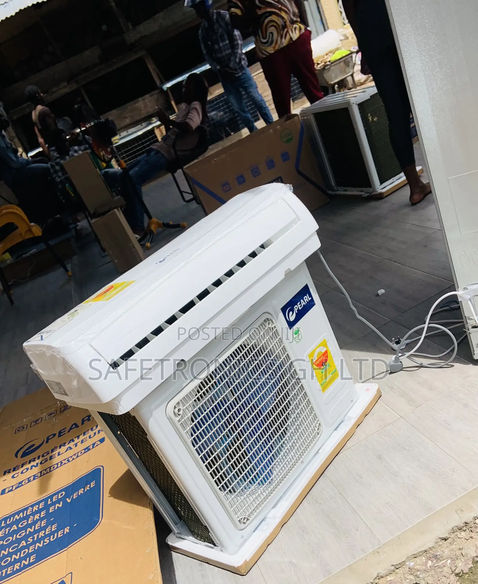 Eco-Friendly 1.5 Horsepower Split Pearl R410a Ac