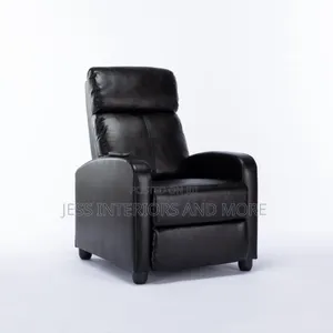 Leather Compact Massage Chair With Remote Control