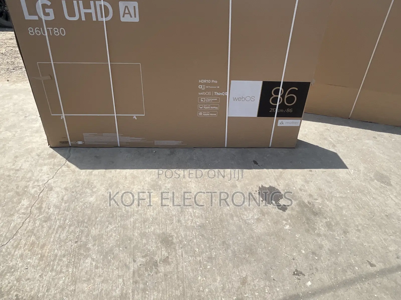 Lg 86′′ Smart Uhd Ai Tv 86ut80006la