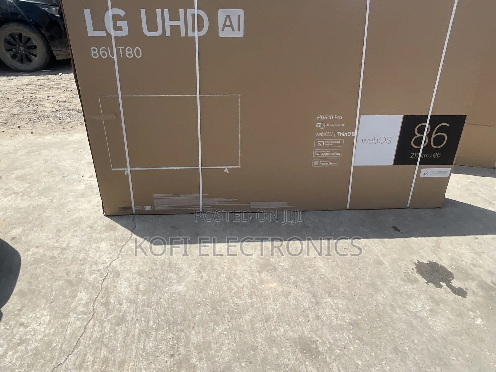Shop Lg Uhd Ai Tv 86 Inch Webos - 86ut80006la