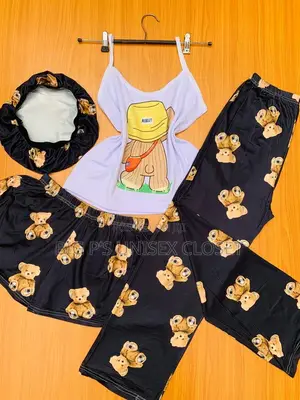Quality Cotton 4in1 Nightwear’S