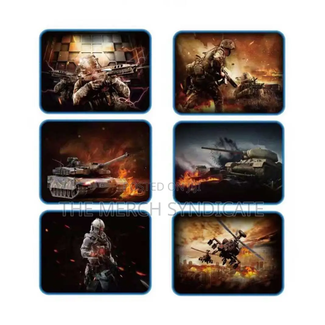 Thick 32x24cm Waterproof Anti-Slip Gaming Mouse Mat / Pad