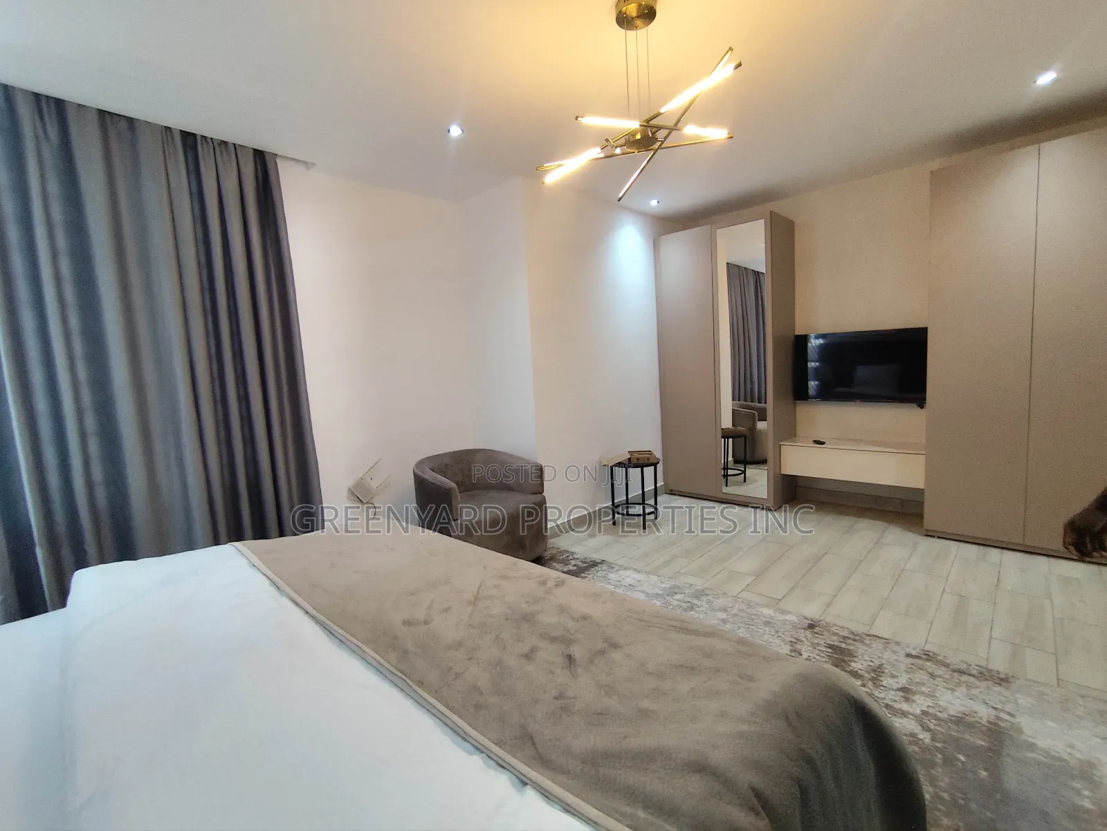 Furnished 1bdrm Apartment in A&C, East Legon for rent