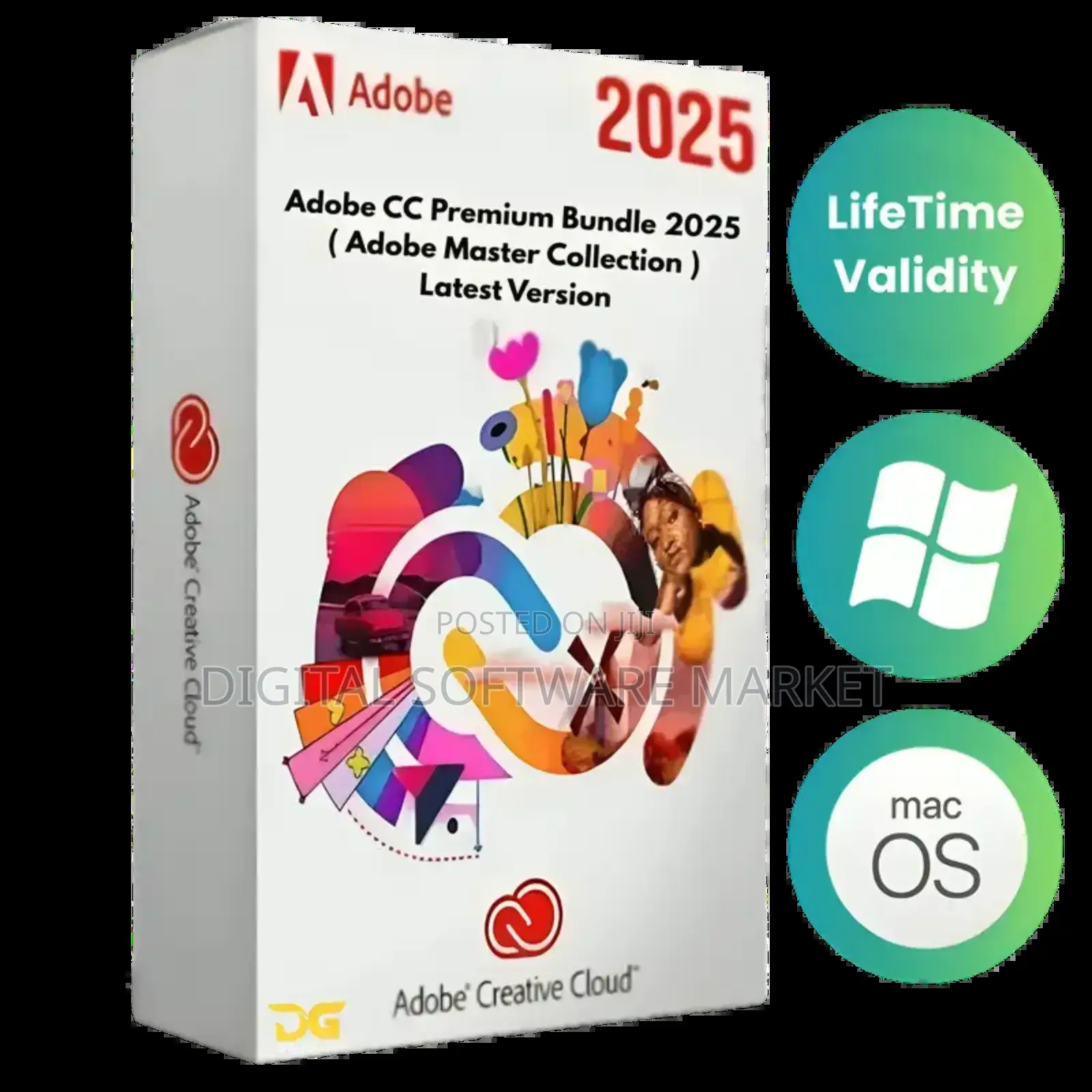 Adobe Masters Collection 2025 Windows or Mac Lifetime