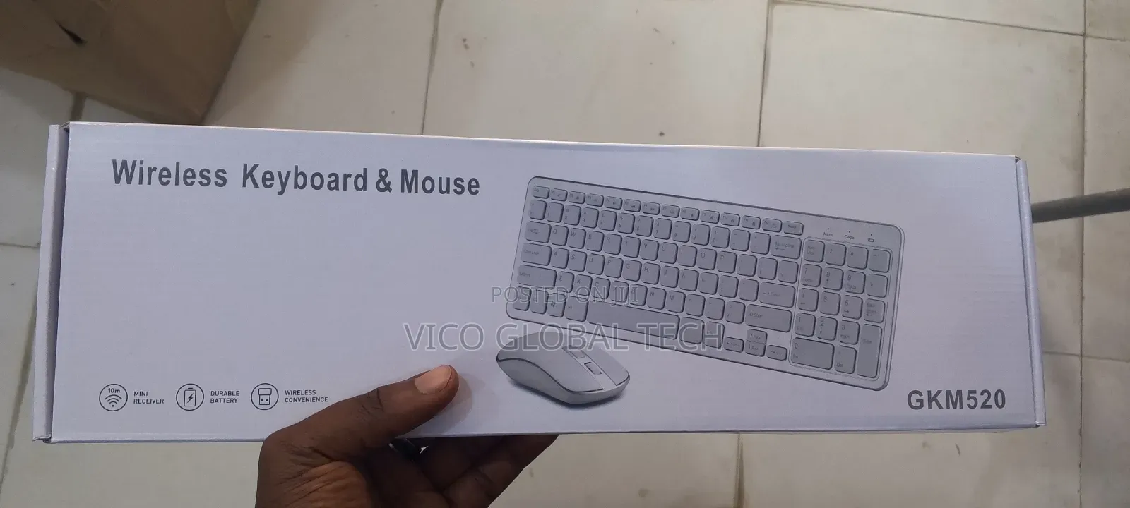 Gkm520 Wireless Keyboard and Mouse