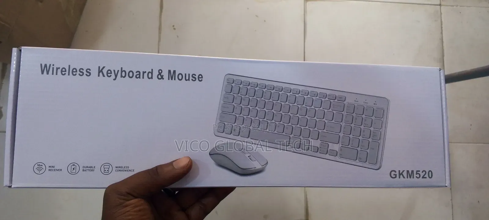 Gkm520 Wireless Keyboard and Mouse