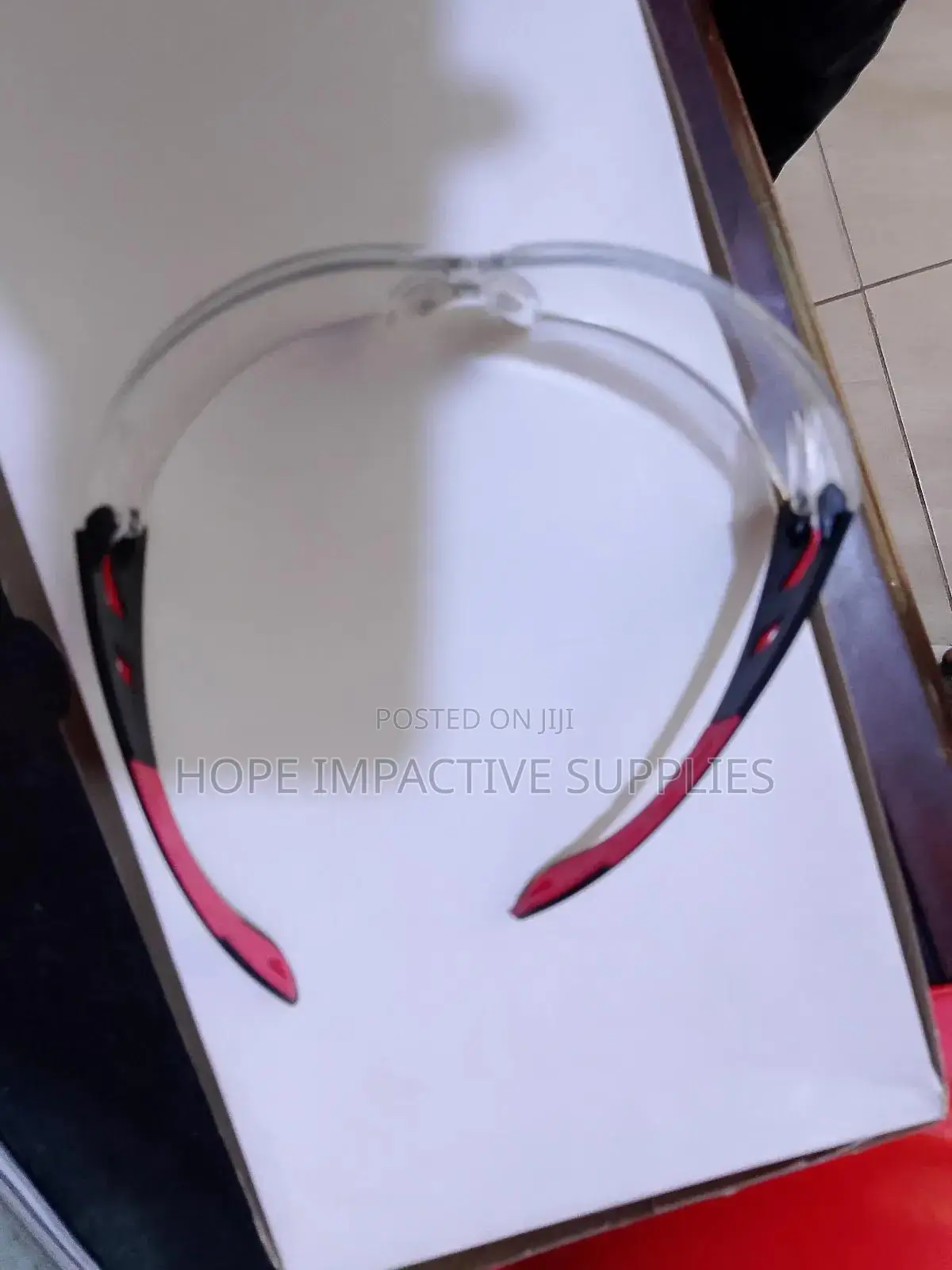Uvex Safety Protective Spectacle.(Anti-scratch & Anti Fog[12 Per Pack]