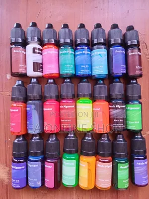 24 Pieces Set Color Uv Pigment For Epoxy Resin Arts Crafts