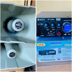Car Public Address Horn Set