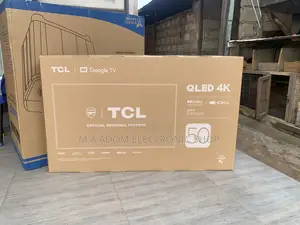 Netflix Youtube TCL 50” Qled Slim Google Led Tv