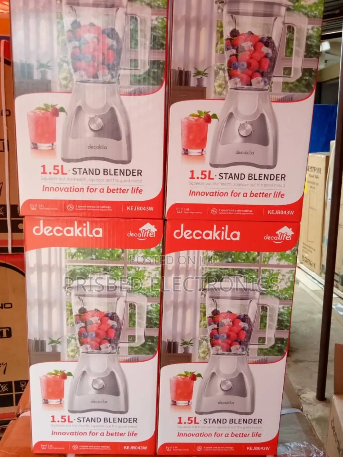Decakila Durable Blender 1.5 Litres