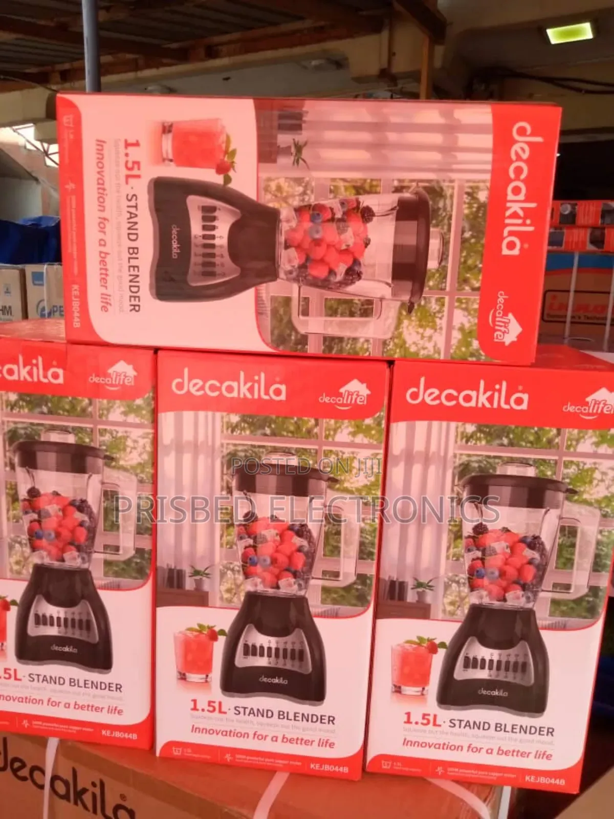 ""Decakila Durable Blender 1.5 Litres