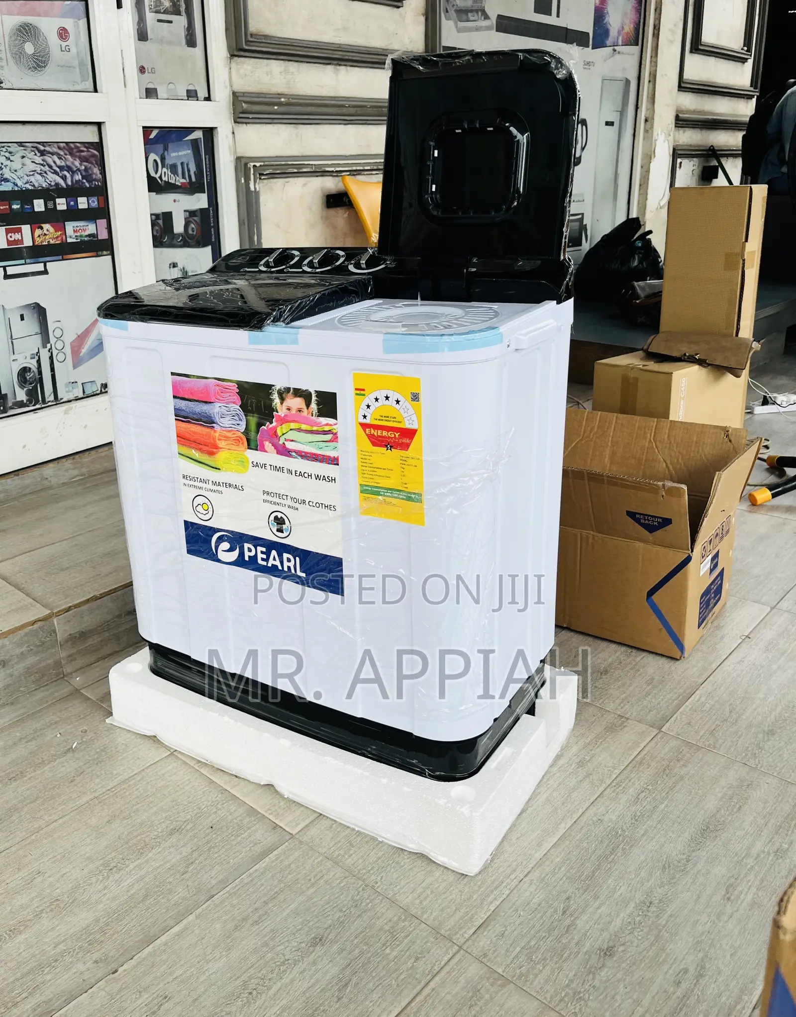Spin Dry Pearl Electric Washing Machine(Semi-Automatic)