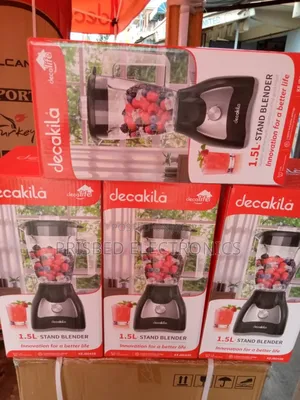 at Decakila Durable Blender 1.5 Litres (Black)