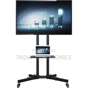 Sealed in Box Mobile Tv Stand 32-70 Inch Mobile Tv Bracket
