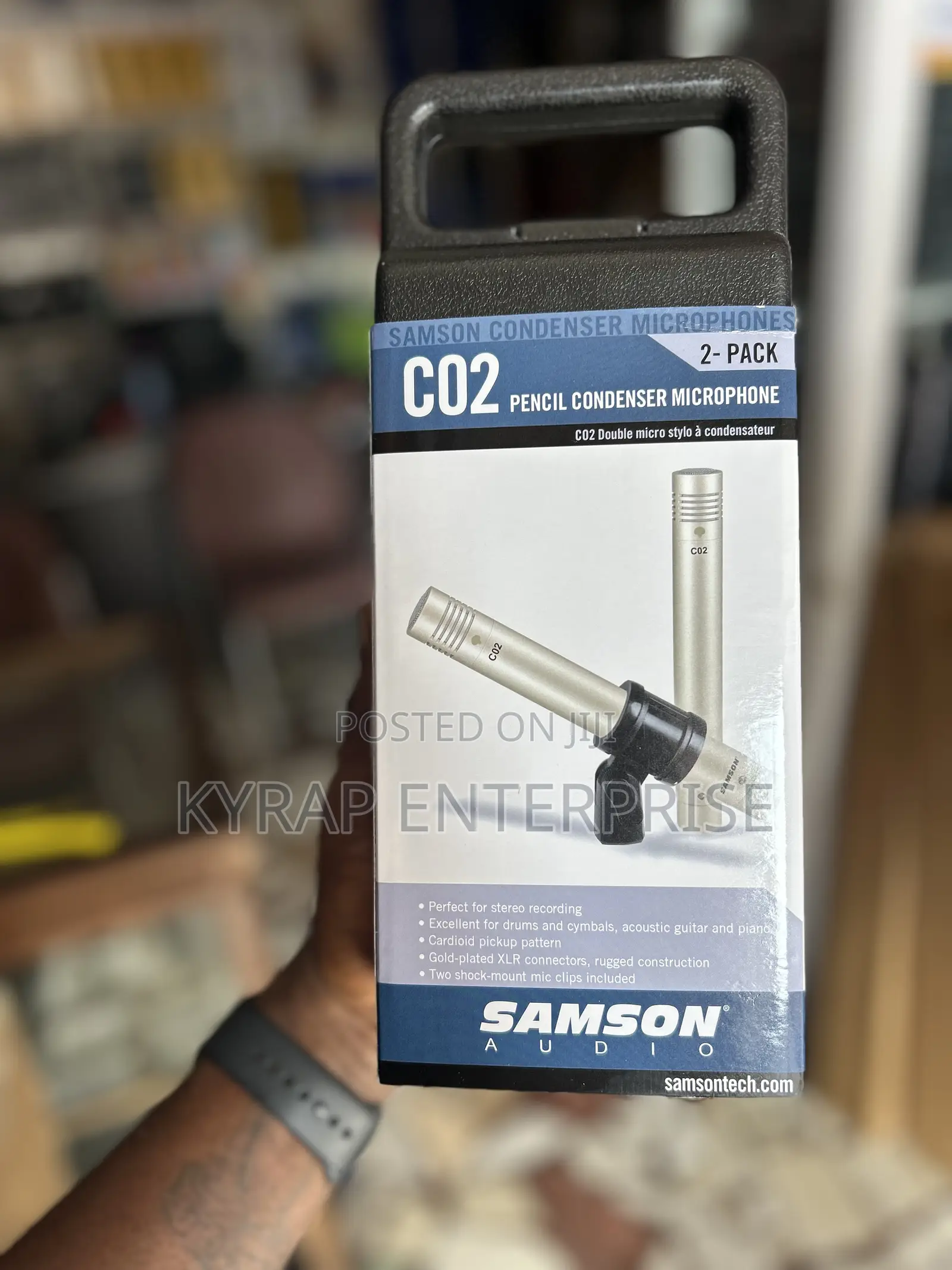 Samson Co2 Phantom Microphone