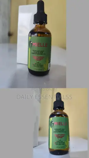 Mielle Rosemary Mint Scalp Hair Straightening Oil