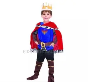 Prince Costumes With Trousers, Top, Robe, Crown and Shoes
