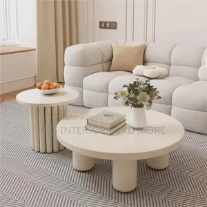 Center Table Set (Off- White)