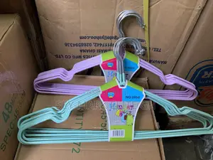 Colorful Metal-Coated Hanger ( 3packs / 30pcs)