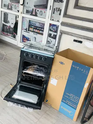 Kindly Purchase 4 Gas Cooker Oven Midea Glass Lid