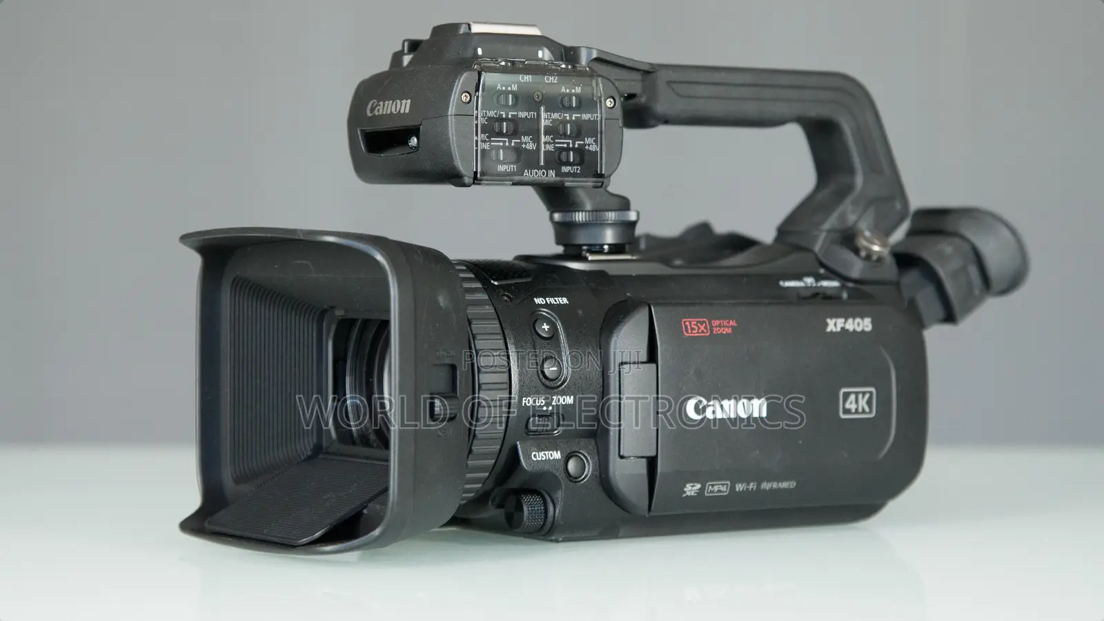 Canon Xf405 Uhd 4k60 Camcorder With Dual-Pixel Autofocus