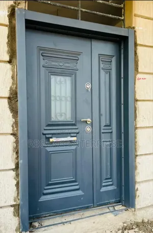 Turkish Metal With Glass Security Door