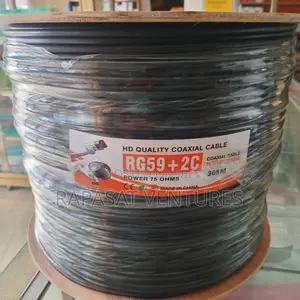 Rg59 Coaxial Cable With Power (305 Meters)