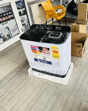 Transparent Lid Top Load Washing Machine(Pearl 7kg)White
