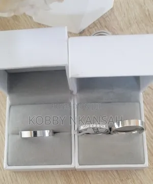 Pure Silver Wedding Rings