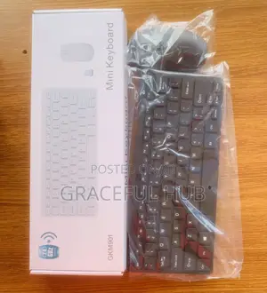 Mini Wireless Keyboard and Mouse