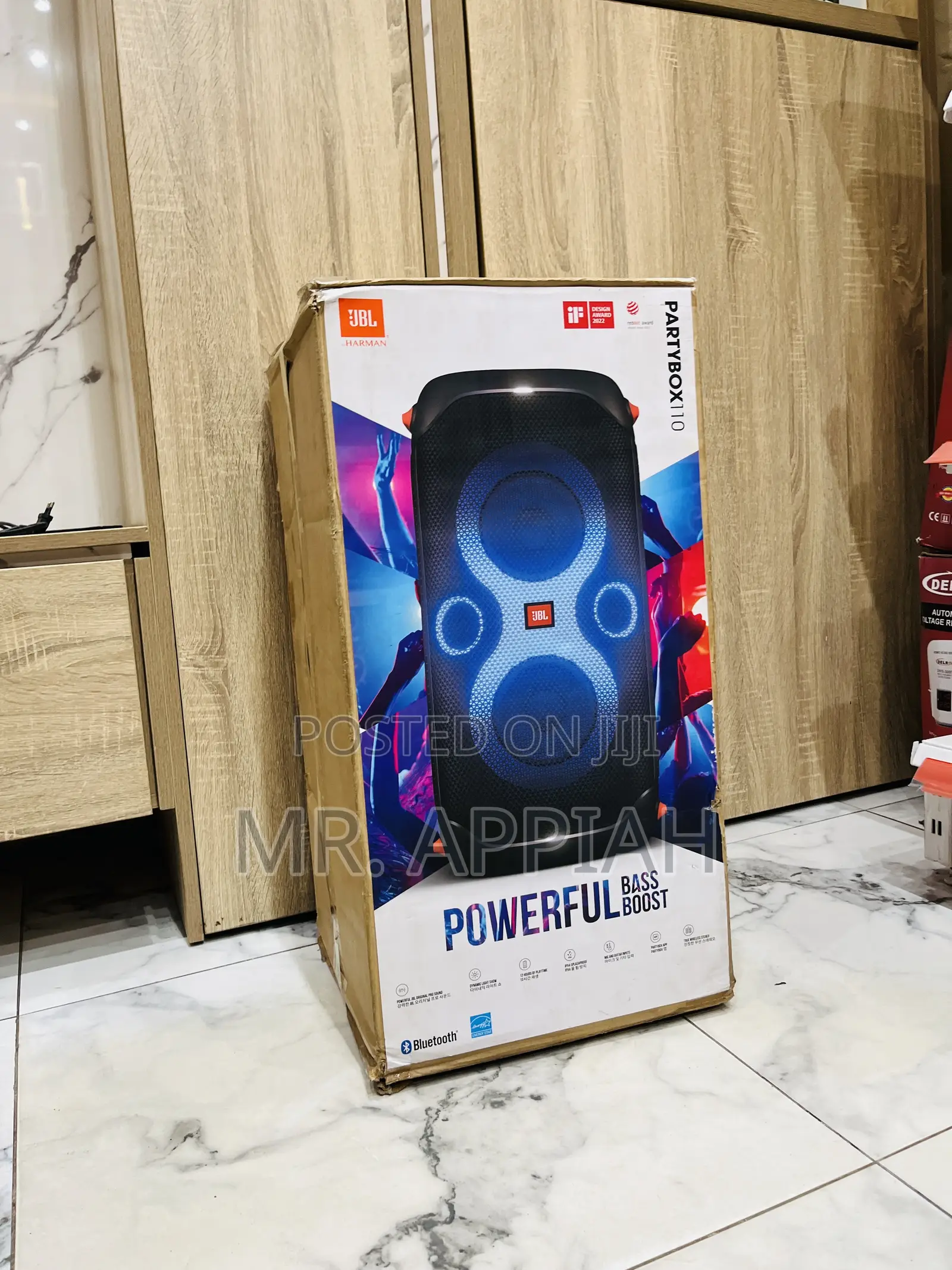 Check Out JBL Party Box 110 Bluetooth Speaker(Black).