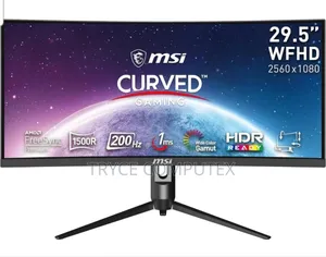 Msi 30inches Gaming Curved Monitor 200hz